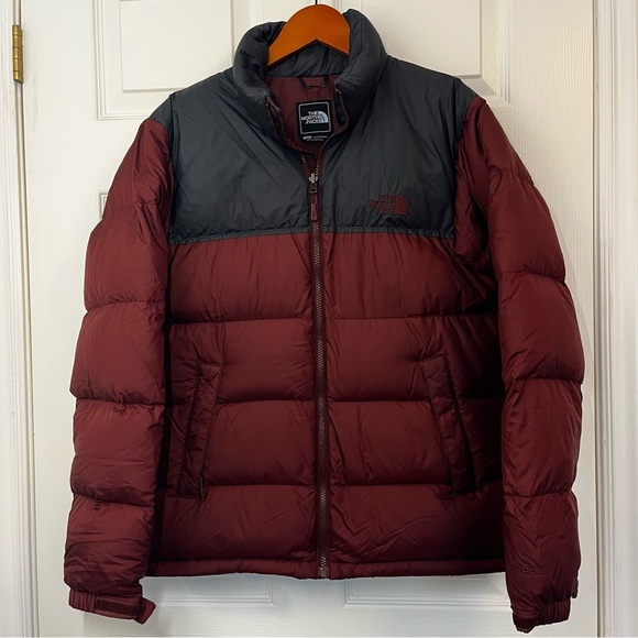 The North Face Other - The North Fave 700 Down Puffer Jacket Maroon and Black Size Small